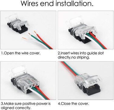 Комплект світлодіодних стрічок 3Pin10 мм 22AWG, RGB світлодіодні стрічки 3-контактні, 3-контактні JST SM Painter до гнізда для світлодіодних стрічок WS2811,2812B