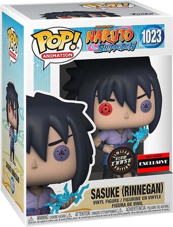 Поп-фігурка Funko Naruto Shippuden Sasuke Uchiha (Rinnegan) (AAA аніме-ексклюзив)