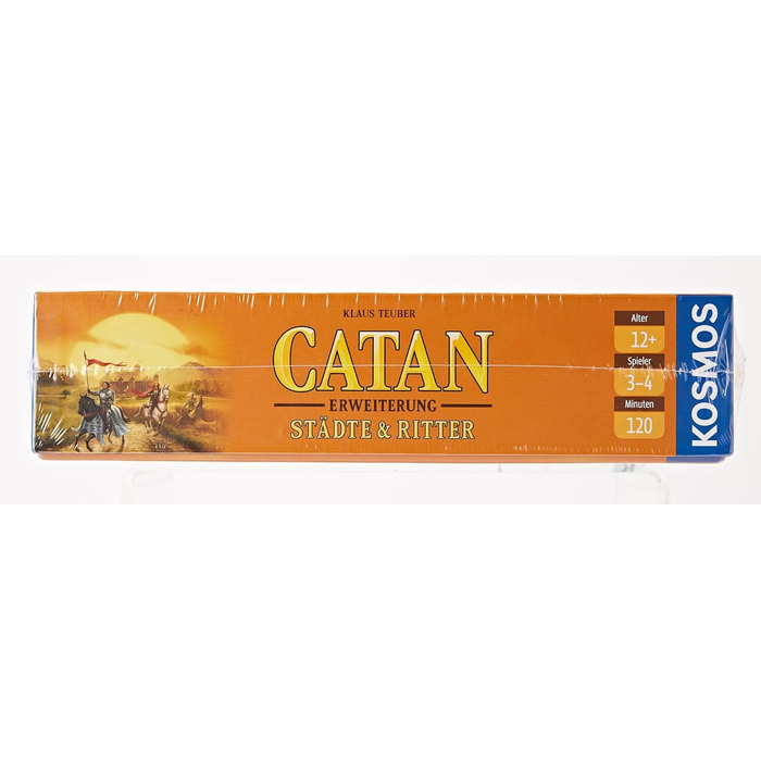 Розширення для Catan - The Game, настільна гра для 3-4 гравців віком від 12 років, грається тільки з базовою грою, Settlers of Catan, 682736 Catan - Cities & Knights