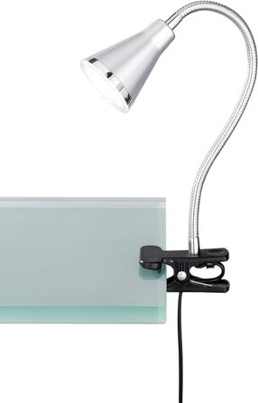 Світильник реальності LED Clamp Lamp Arras R22711187, в т.ч. 5 Вт LED, плафон пластиковий титановий кольоровий титановий затискач лампа