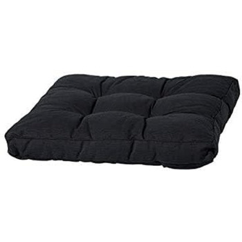 Подушка для відпочинку Madison Florance 73x73 см Basic Black товщиною 10 см, гнучка за формою, дуже легко чиститься, дуже зручна для сидіння