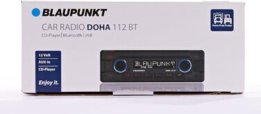 Гучний зв'язок Bluetooth, 12 В, міцний дизайн DOHA112BT одинарний, 1-DIN