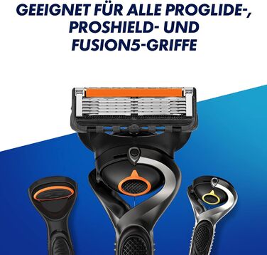 Леза для бритви Gillette ProGlide, 4 змінні леза для вологих бритв Men з 5-кратним лезом 4 шт. и (1 упаковка) Новий