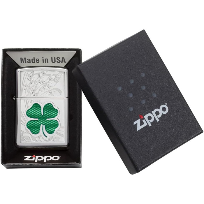 Zippo Blue High Polished Chrome, Zippo Blue High Polished Chrome