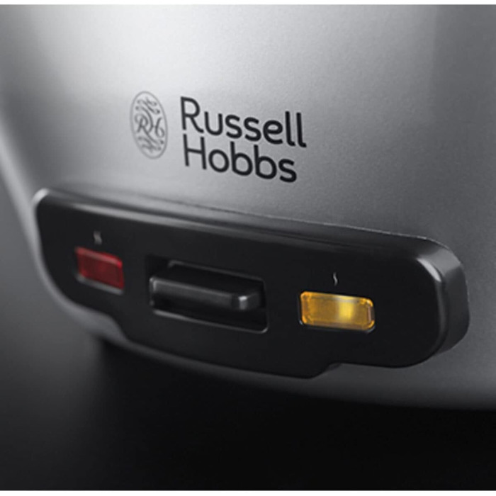 Рисоварка Russell Hobbs XL 5 л з пароваркою MaxiCook (функція підтримки тепла, каструля з антипригарним покриттям, рисова ложка та мірна чашка, мультиварка для овочів та риби тощо) 23570-56