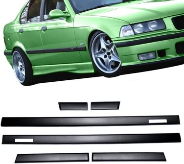 Комплект дверних планок DM Auto Parts Black Trims для E36 Седан Touring Series/M