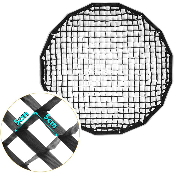 См/35 дюймів Softbox Honeycomb Grid 16 Robs Depth Photography Parabolic Softbox Grid для фотостудії, 90