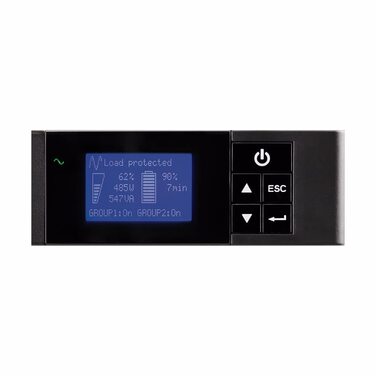 Живлення Eaton 5P 1150i 1150 ВА//770 Вт Стійка 1U USB RS232 та релейний контакт 5 хв Час роботи 700 Вт, один розмір, 5P1150IR