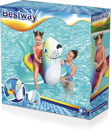 Плаваюча тварина Bestway Flash N Slaph Seal 157 x 114 см