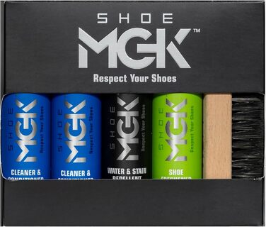 Набір для чищення взуття SHOE MGK Захист взуття Повний комплект Засіб від води та плям, а також засіб для чищення/кондиціонер для взуття плюс Комплект все в одному для освіжувача взуття