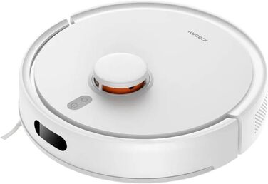 Робот-пилосос і швабра Xiaomi Robot Vacuum S20, розумний план прибирання з лазерною навігацією LDS, потужність всмоктування 5000 Па, великий акумулятор 3200 мАг, для килимів, твердої підлоги, шерсті домашніх тварин, додаток Google і Alexa - білий