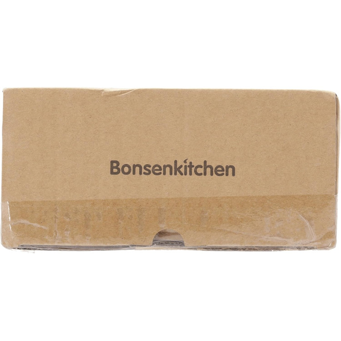 Ручний блендер Bonsenkitchen, ручний блендер електричний, ручний блендер 1000 Вт з нержавіючої сталі, стрижень для перемішування без ступінчастих швидкостей для дитячого харчування, супу, смузі, пюре, соус ручний блендер, чорний, HB3201