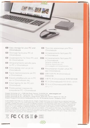 Портативний зовнішній портативний жорсткий диск Seagate Basic на 5 ТБ, 2,5-дюймовий, USB 3.0, номер моделі STJL5000400 5 ТБ