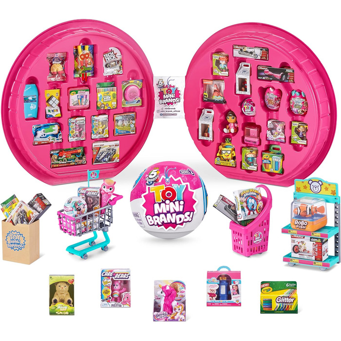 Колекційних папок Surprise Toy Mini Brands Series 2 та 3 капсули-сюрпризи від ZURU Series 2, 5