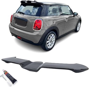 Дах заднього спойлера Carbon Look підходить для Mini One Cooper F55 F56 з 13