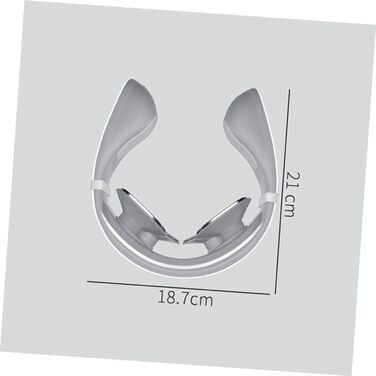 Набір Масажер Інструмент для догляду за шиєю Масажер для шиї Масажер для шиї Пристрій для догляду за шиєю Нагрівач Інструмент для розминання Бандаж для шиї, 1