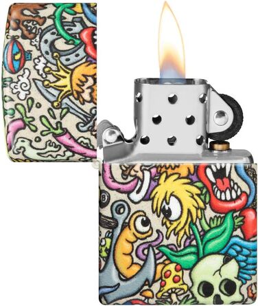 Кишенькова запальничка Zippo Crazy Collage 540 кольорів Crazy Collage у 540 кольорах