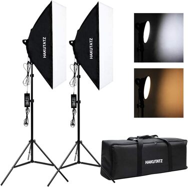 Безперервний набір світла Photo Studio Daylight (II), 45W LED Softbox Studio