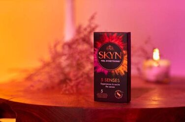 Презервативи без латексу від Sensoprene (4), 5 Senses Condoms Mix -