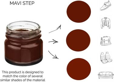 Набір для догляду за взуттям із замші та нубуку MAVI STEP Aurora - Розкішний набір для догляду за взуттям - 180 Chocolat, нейтральний, один розмір для всіх