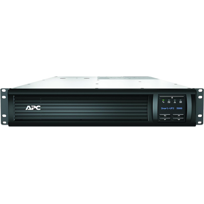 Джерело безперебійного живлення APC SMT3000RM2UC (NEMA 5-15R, NEMA 5-20R, NEMA L5-30P, 8 виходів змінного струму, герметичний свинцево-кислотний (VRLA), 5 років