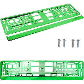 Х зелена рамка для номерного знака, для номерних знаків, 2 шт. и, 2 шт., 2