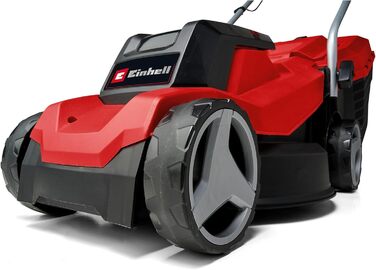 Електрична газонокосарка Einhell GC-EM 1000/32 (1000 Вт, ширина зрізу 32 см, до 300 м, травозбірник 30 л, висота зрізу 30-70 мм, складна ручка)