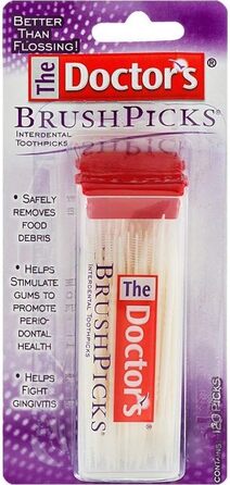 Зубочистки Doctor's BrushPicks Interdental, 120 шт. в упаковці, 6 шт. ука (6 упаковок)