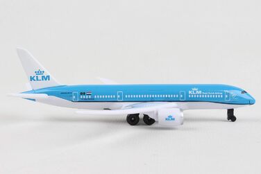 Одномісний літак KLM Boeing 787, дрібний масштаб, модель літака, колекційна, ігрова, іграшкова, мініатюрна модель із пластику - для дітей віком від 3 років і старше