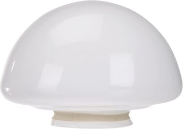 Абажур Westinghouse Lighting 8704940 6,6 см з опалового скла, форма гриба, білий, 17,5 x 17,5 x 12,6 см