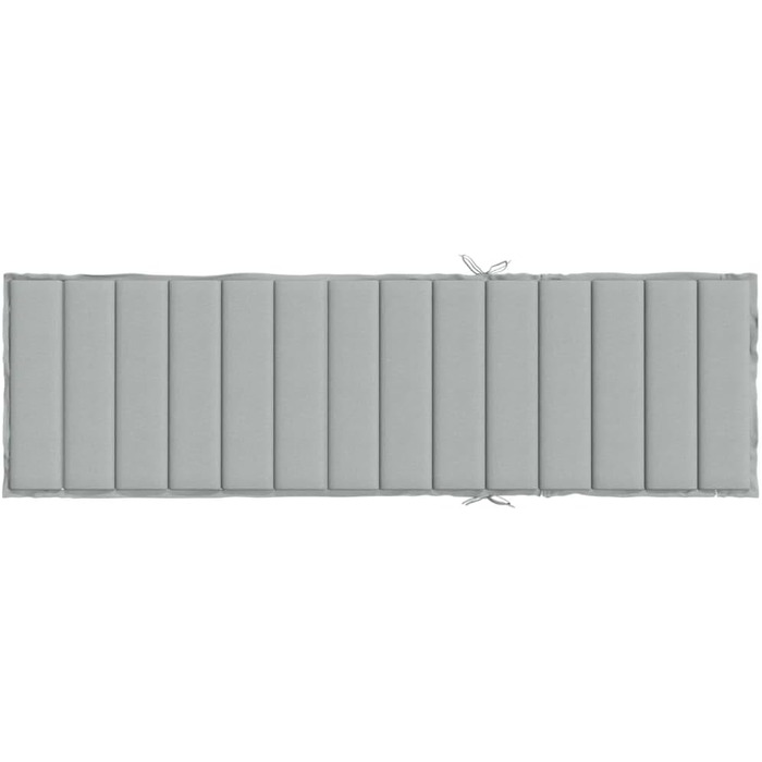 Подушка для шезлонгу CIADAZ Melange Light Grey 200x50x4 см Тканина, Подушка для шезлонга, Подушка для шезлонга, Подушка для шезлонга, Подушка для лавки, Подушка для стільця для високих стільців, Подушки для шезлонгів - 4002498