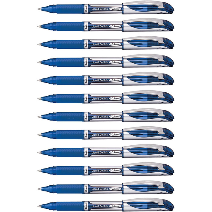 Гель-ролик Pentel BL57-C EnerGel Xm (колір письма синій) 12 шт.