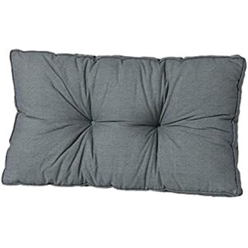 Подушка для відпочинку Madison Florance 60x43 см Basic Grey товщиною 10 см з гнучкою формою, що регулюється, та спинкою