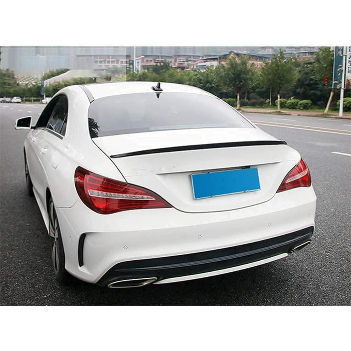 Задній спойлер до Cla W117 Cla 180 Cla 200 Cla250 becquet 2014-2017, автомобільний спойлер, спойлер багажника, стійкий до подряпин обвіс, спойлер заднього крила A/Black