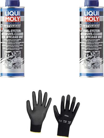 Захисні рукавички Iloda 2xOriginal Liqui Moly 500 мл Pro-Line JetClean Petrol System Cleaner Cleaner