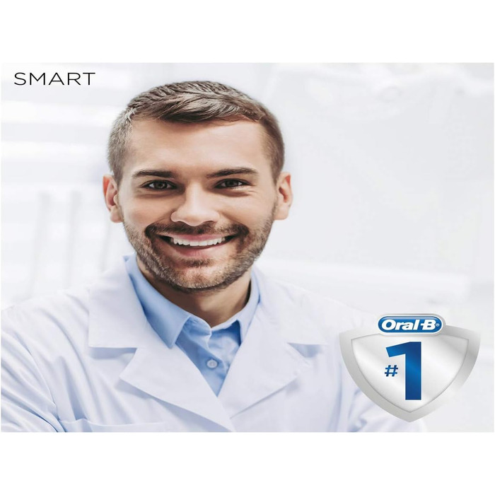 Електрична зубна щітка Oral-B 4210201177487 Smart 4 4000 Вт на базі Braun