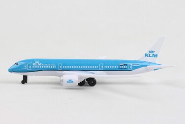 Одномісний літак KLM Boeing 787, дрібний масштаб, модель літака, колекційна, ігрова, іграшкова, мініатюрна модель із пластику - для дітей віком від 3 років і старше