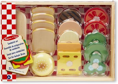 Дерев'яний набір для приготування бутербродів Melissa & Doug