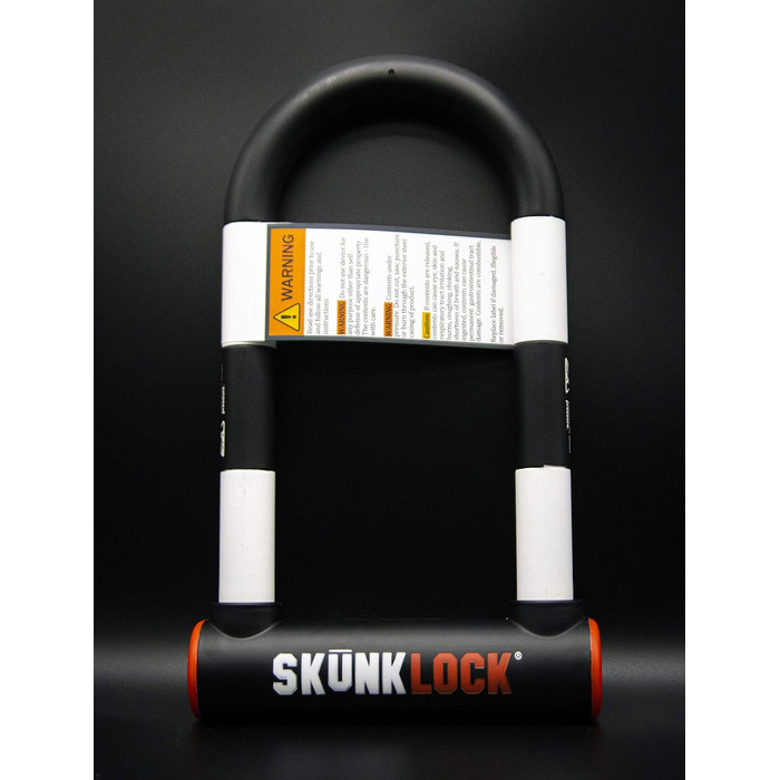 Велосипедний замок SKUNKLOCK V2, міцний, із захистом від крадіжки, хімічні речовини