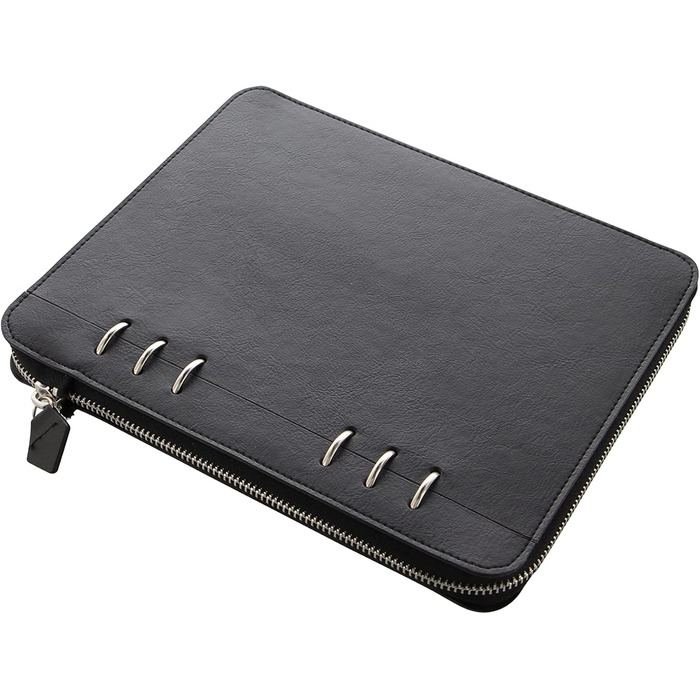 Футляр для запису для ноутбука Filofax A5 Clipbook Classic Black ZIP Ring Binder 145015