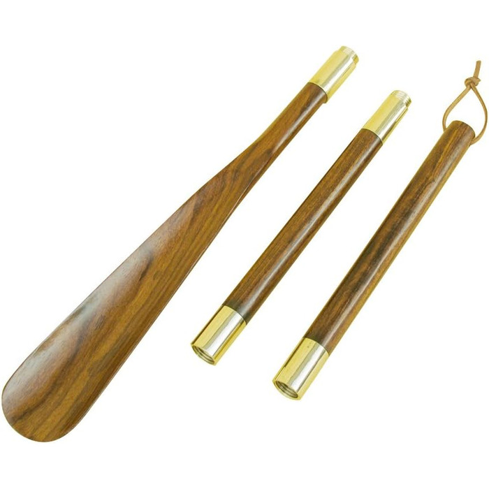 Морська прикраса Sea-Club Shoehorn Wood/Brass H70 см