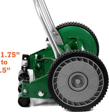 Газонокосарка Scotts 304-14S, 35,6 см, 5 лез, зелена 35,6 см, ручна котушка, Great States Outdoor Power Tools