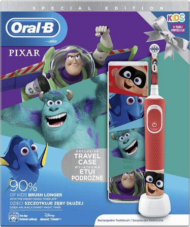 100 CEPILLO DIENTES ELECTRICO EDICIN SPECIAL PIXAR REGALO STUCHE, 100 CEPILLO DIENTES ELECTRICO EDICIN SPECIAL PIXAR REGALO STUCHE