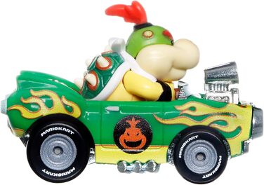 Модель Hot Wheels DieCast KART від BOWSER JR. FLAME FLYER версія Super Mario Kart, масштаб 164-5 см