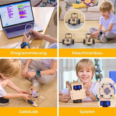 Іграшки Makeblock NextMaker STEM (коробка 1-3), навчальний набір іграшок для програмування, науковий набір для дітей, щоб навчитися програмувати електроніку, ідея подарунків для дітей віком від 8 років