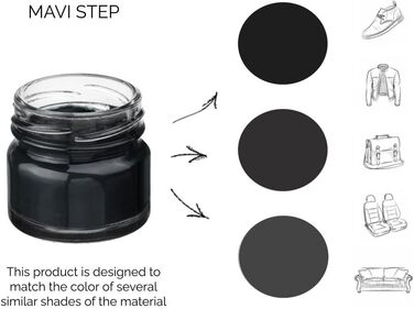 Набір для догляду за взуттям із замші та нубуку MAVI STEP Aurora - Розкішний набір для догляду за взуттям - 115 темно-сірий, 116 хвилин, один розмір