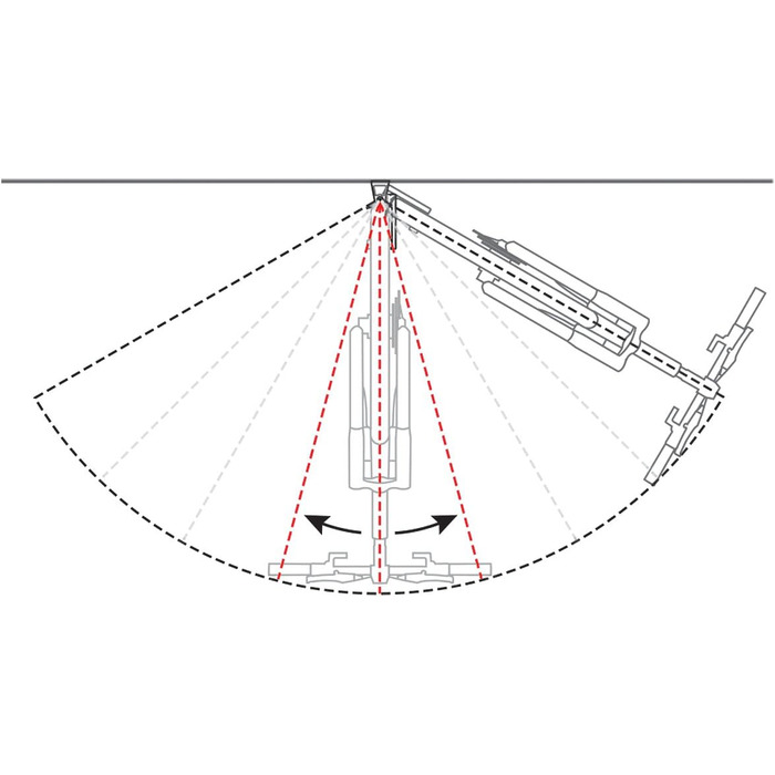 Кріплення для велосипеда TOPEAK унісекс Swing-up, чорний, One size