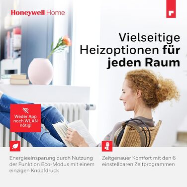 Інтелектуальний, програмований електронний контролер радіатора Honeywell Home - Rondostat HR27 2 шт.