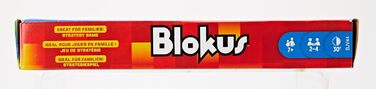 Гра Mattel Games Blokus, настільна гра для сім'ї, стратегічна гра, для 2-4 гравців, кімнатна гра, від 7 років, стандартна упаковка BJV44 одинарна