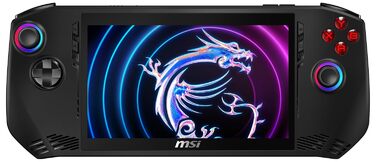 Ігровий ноутбук MSI Claw A1M-036, 7-дюймовий IPS-дисплей FHD 120 Гц, процесор Intel Core Ultra 5 135H, 16 ГБ оперативної пам'яті, 512 ГБ SSD, Intel Arc Graphics, Windows 11 Home, чорний